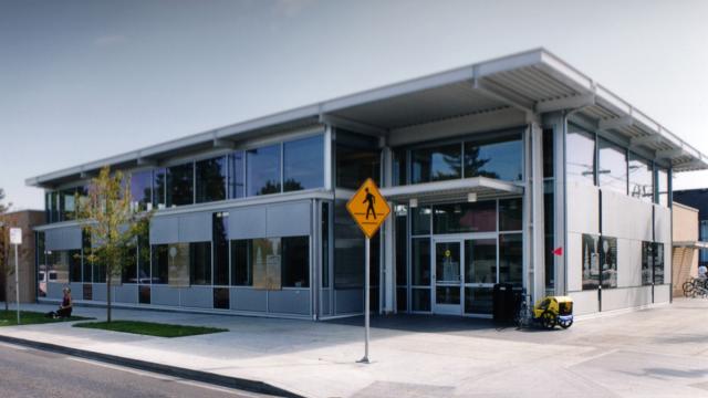 Woodstock Library Exterior