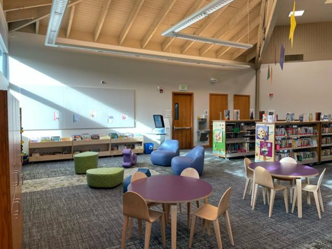 Inside Capitol Hill Library