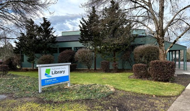 Exterior de la Biblioteca de Capitol Hill renovada